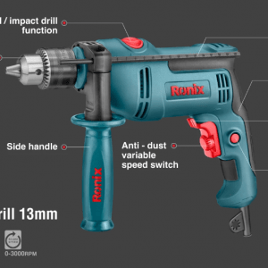 دریل چکشی سه نظام 13 میلیمتر 750 وات رونیکس 2260 RONIX