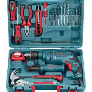 کیت دریل برقی چکشی 13 میلی متری 650 وات 2800 دور رونیکس RONIX RS-0001