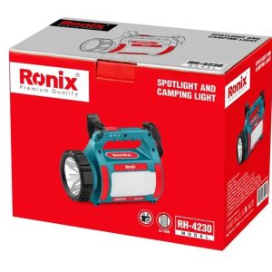 نورافکن پرژکتور شارژی دستی لیتیوم BRILIANT رونیکس RONIX RH-4230