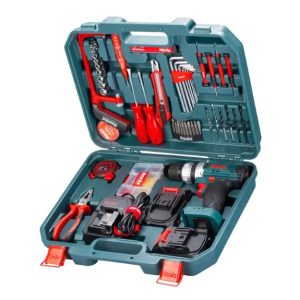 کیت دریل شارژی چکشی 20 ولت 53 پارچه رونیکس RONIX RS - 8620