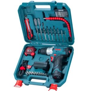 کیت دریل شارژی 12 ولت تک باطری 35 پارچه رونیکس RONIX RS-8611