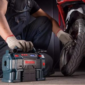 مینی کمپرسور باد سه کاره دیجیتال فندکی و برق شهری رونیکس RONIX RH-4261